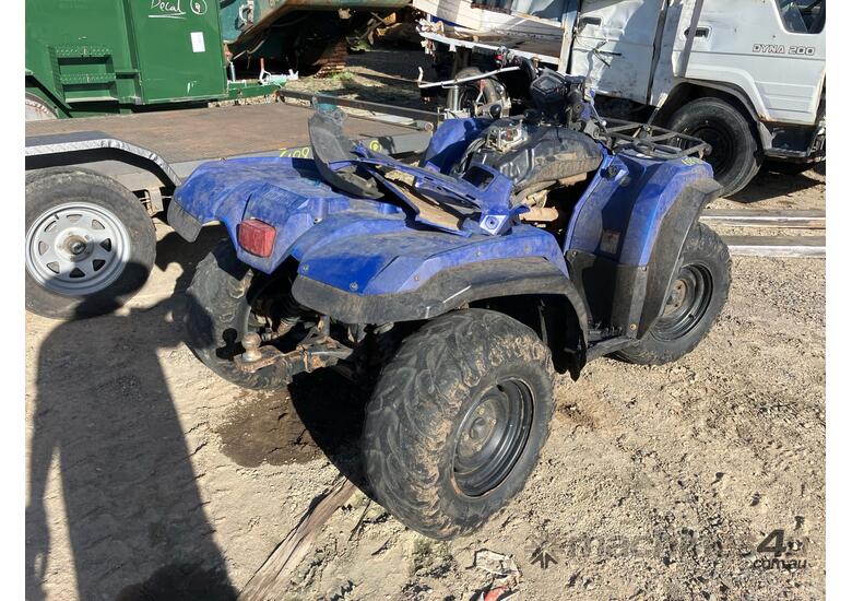 caption Yamaha Quad Bike