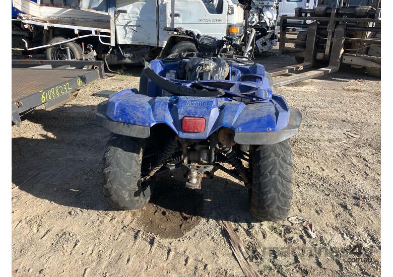 caption Yamaha Quad Bike