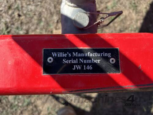 caption Willies Manufacturing Pa-Mick Bale Feeder
