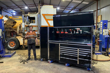 547PC INTERMEDIATE UPGRADE 17 DRAWER 96 DOZER TOOL KIT (BLACK)