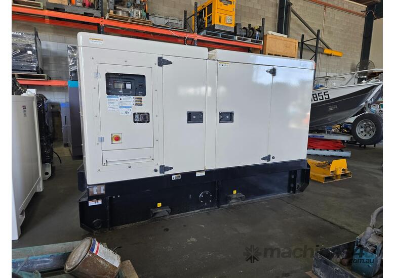 caption 2021 60KVA Cummins Stamford Silenced Diesel Generator
