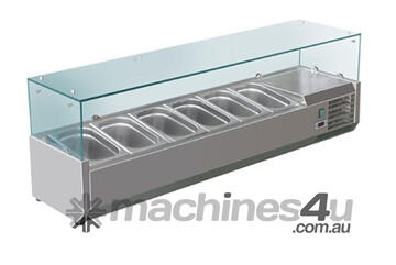 Fed X Flat Glass Salad Bench Xvrx1500/380