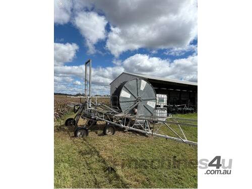 Monsoon low pressure, hard hose travelling irrigator