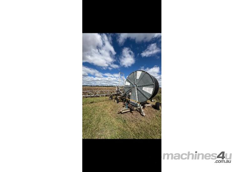Monsoon low pressure, hard hose travelling irrigator