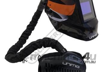 XA-502 Auto Darken Welding Helmet with PAPR Respiratory System - 5-9, 9-13 Shade Suits Mig, Tig, Arc