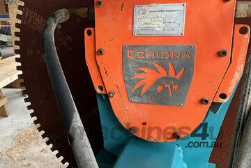 Echidna Excavator rock saw attachment