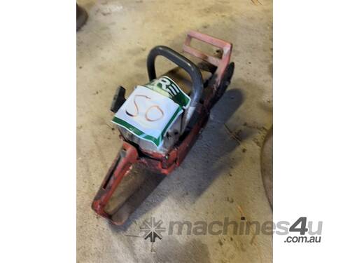 caption stihl chainsaw post borer