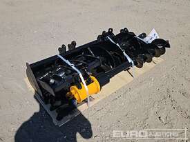 Unused Captok Qty (8 of), Quick Hitch, Rake, Ripper, Grabber, 20cm Auger, 30cm, Auger Rod, 800mm Buc - picture0' - Click to enlarge