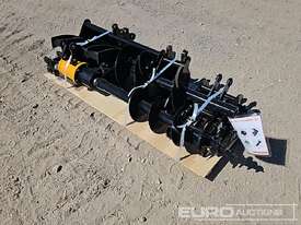 Unused Captok Qty (8 of), Quick Hitch, Rake, Ripper, Grabber, 20cm Auger, 30cm, Auger Rod, 800mm Buc - picture0' - Click to enlarge
