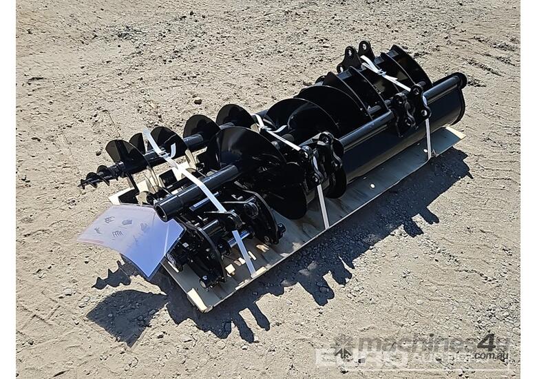 Unused Captok Qty (8 of), Quick Hitch, Rake, Ripper, Grabber, 20cm Auger, 30cm, Auger Rod, 800mm Buc