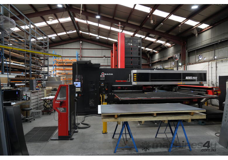 Amada ACIES Laser & Turret Combination Machine- Good Condition, Maintained by Amada! 