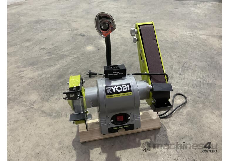 Ryobi 250W 150mm Bench Grinder Sander With Wheel Dressing Tool