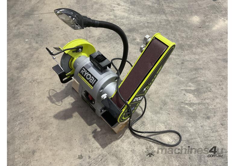 Ryobi 250W 150mm Bench Grinder Sander With Wheel Dressing Tool