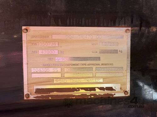 2023 Duraquip Tri-Axle Side Tipper (KALGOORLIE)