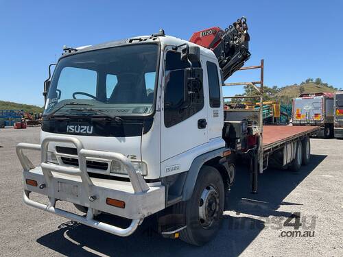 2005 Isuzu FVZ1400 LWB Crane Truck (Table Top)