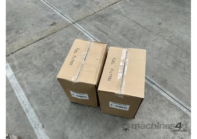 2 x boxes of 6 Hitachi fuel filters. 4446815