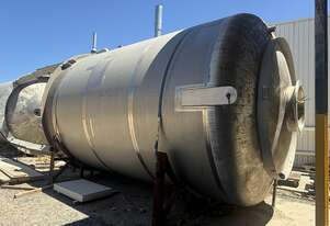 APV Bell Bryant Process stainless pressure 170kPa vessel tank conical 30000L