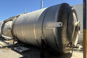 APV Bell Bryant Process stainless pressure 170kPa vessel tank conical 30000L