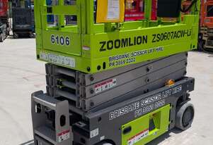 ZS0607ACW-Li ZOOMLION 6m 19ft Electric Scissor Lift