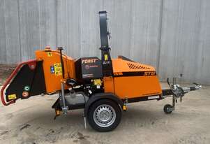 Used 2024 model Forst ST8D - Trailer Mounted 8-inch Wood Chipper | 45HP Kubota Diesel