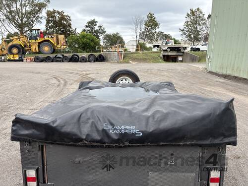 2013 SAR Major Box Trailer With Camper Attachment