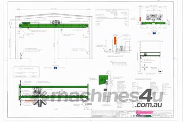 40Tonne dual girder overhead crane