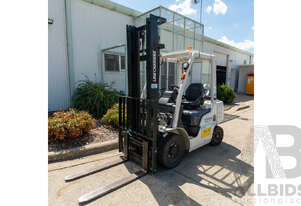 06/2019 Nissan Unicarriers P1F2A25DU 2.5 Tonne Forklift - LPG & Petrol