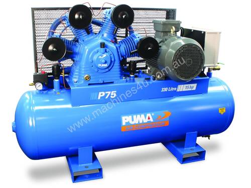 11kW Quality Tank Mounted Piston Air Compressor