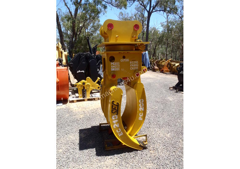 caption Rotating Hydraulic Grab Suit 20 Tonner