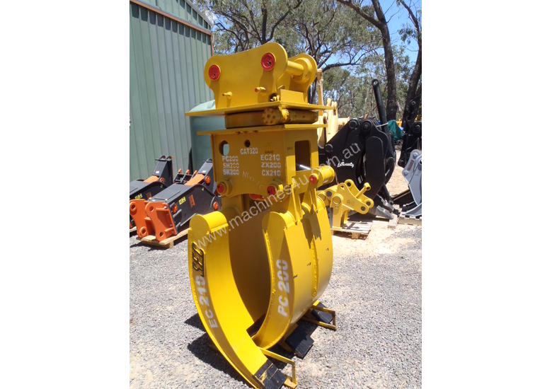caption Rotating Hydraulic Grab Suit 20 Tonner