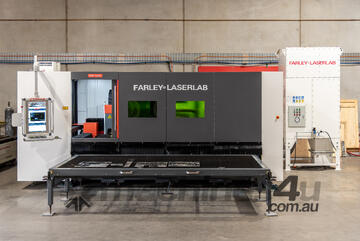 IN STOCK - Farley FLASH SC 1.5x3m, 3kW Fiber Laser + Cover + Pullout Table (AUSTRALIAN ASSEMBLED)
