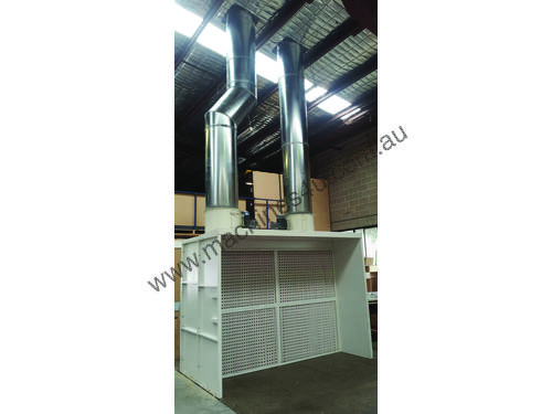 Dry Spray Booths for industrial painting