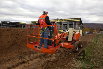 340AJ Articulating Boom Lift - 33 ft 10 in Platform Height, Cost-Effective Mid-Height