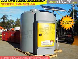 Bunded 10,000 litre 12v diesel station solar power - picture0' - Click to enlarge
