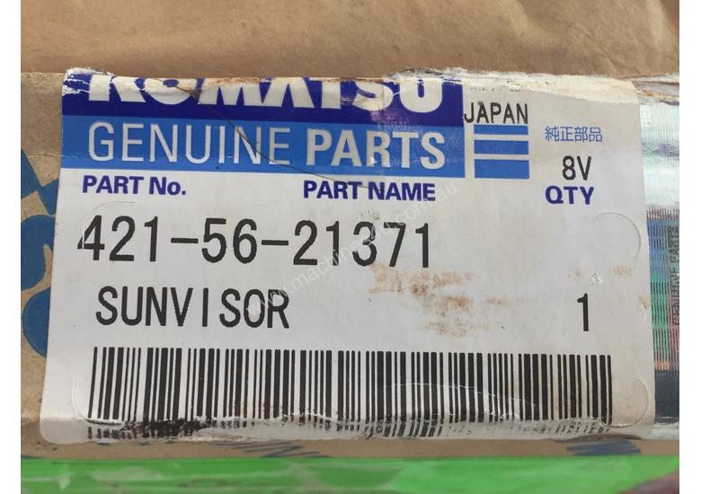 Click to view full size photos Genuine Komatsu 421-56-21371 Sunvisor