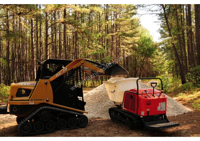 caption Canycom SC75 Rubber Track Concrete Buggy