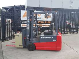 Nichiyu Electric Forklift Container Entry 4700mm Lift 1.8 Ton 48V Battery Refurbished - picture0' - Click to enlarge
