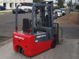 Nichiyu Electric Forklift Container Entry 4700mm Lift 1.8 Ton 48V Battery Refurbished - picture1' - Click to enlarge