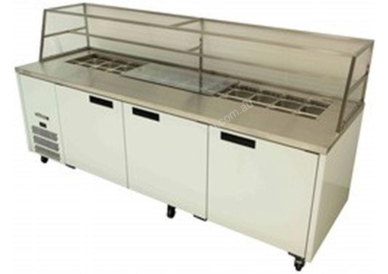 caption WILLIAMS Jade 3 Door Sandwich Preparation Counter