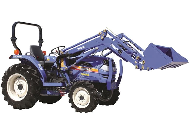 caption Iseki TG6370 36hp tractor with front end loader- one only