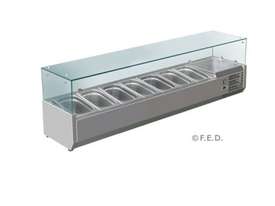 F.E.D. VRX1800/380 DELUXE Pizza / Sandwich Bar Prep Top - 1800mm - picture0' - Click to enlarge