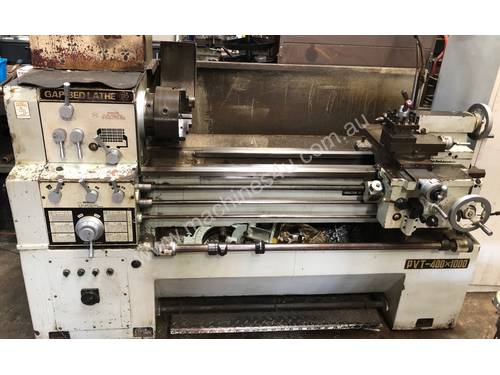Metal Lathe 1000mm between centers, 400mm center height, 50mm bore