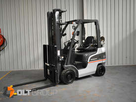Nissan P1F1A18DU 1.8 Tonne 5500mm Lift Height 3 Stage Mast Forklift REDUCED - picture0' - Click to enlarge