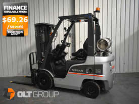 Used Nissan Forklift 1.8 TONNE 4.3m Container Mast Sideshift Sydney and Orange - picture0' - Click to enlarge