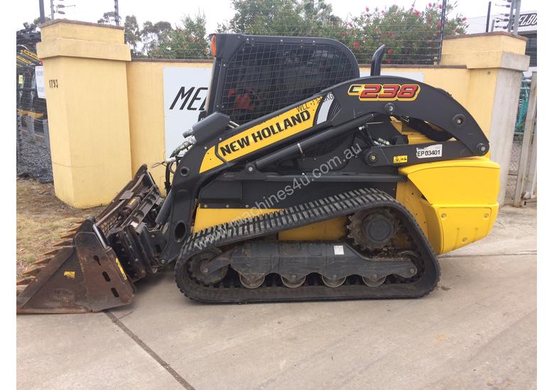 caption 2016 New Holland C238 Track Loader