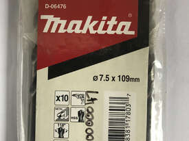 Drill Bit 7.5mmØ HSS Makita Tools Jobber Pack of 10 D-06476 - picture1' - Click to enlarge