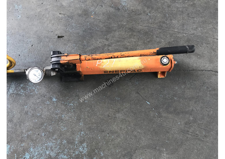 Used enerpac Enerpac Hydraulic Hand Pump P392 Porta Power Equipment