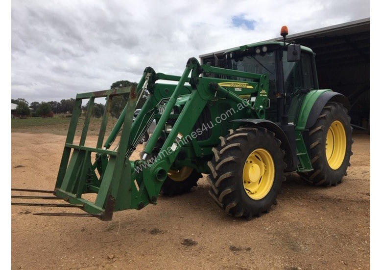 John Deere Tractor 6820 with Front Loader