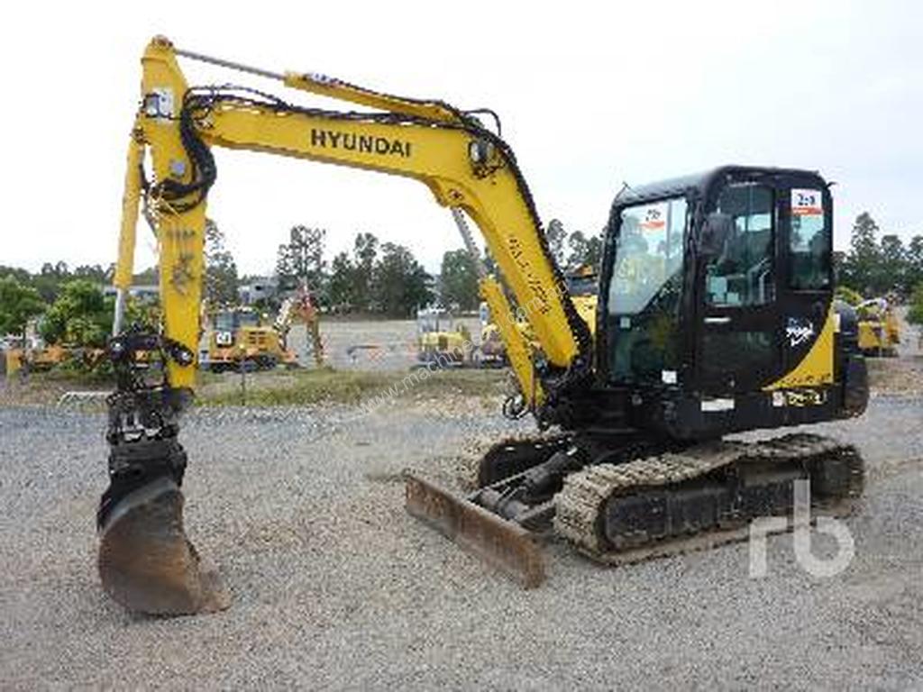 Used 2009 Hyundai ROBEX 55-7A Excavator In , - Listed On Machines4u