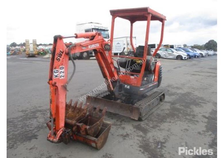 Used Kubota KX412 07 Tonne Excavator in , Listed on Machines4u